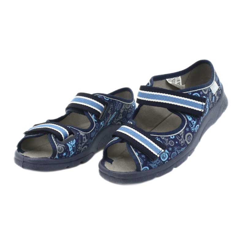 Befado children's shoes 969Y159 navy blue blue 3