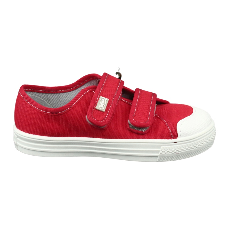 Befado children's shoes 440X012 white red 5