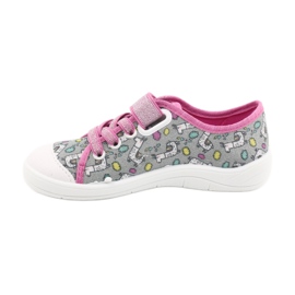 Befado children's shoes 251X158 pink grey 2