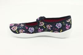 Befado children's shoes 114Y359 black purple pink multicolored 2