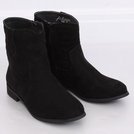 Black 3820 Black boots for women 1