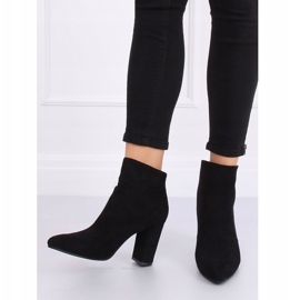 Black high-heeled boots TX-1802 Black 1