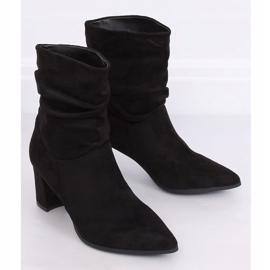 Black 5582 Black sloping boots 3