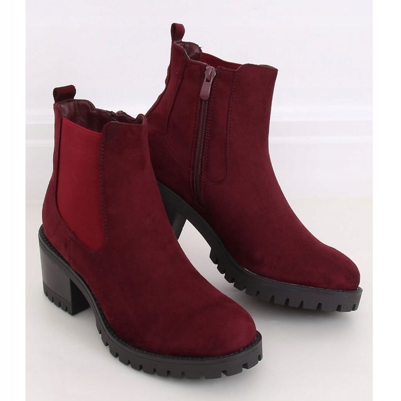 Red Suede Chelsea Boots Handmade Mens Red Color Chelsea Boot, Men