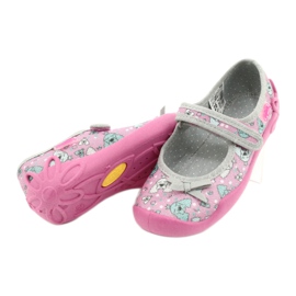 Befado children's shoes 114X413 pink silver grey 4