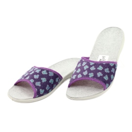 Befado women's shoes pu 300D042 purple blue grey 3