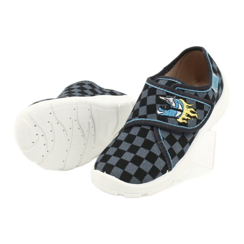 Befado children's shoes 974X411 black navy blue blue 3