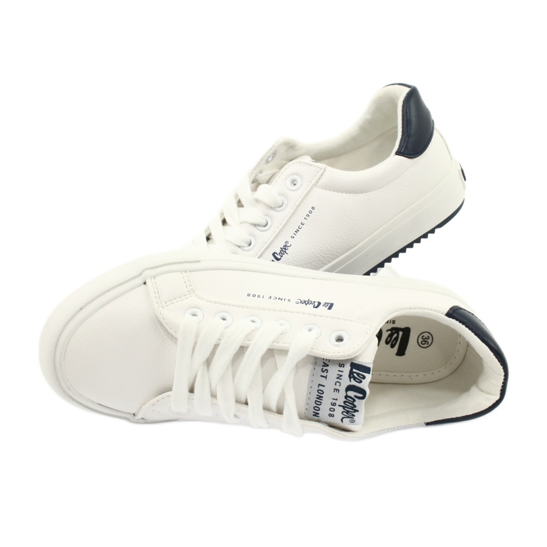 Lee Cooper W LCJL-20-31-072 shoes white navy blue 4 Lee Cooper W LCJL-20-31-072 shoes white navy blue 4