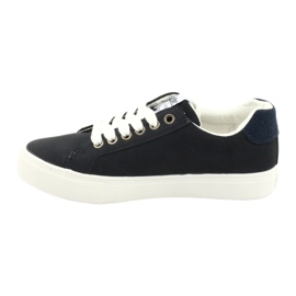Eco-leather sneakers Lee Cooper LCJL-20-31-083 navy blue 1