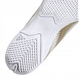 Adidas X Ghosted.3 In Jr EG8225 football boots gray / silver, white, gold white 2