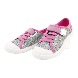 Befado children's shoes 251X158 pink silver grey multicolored 2