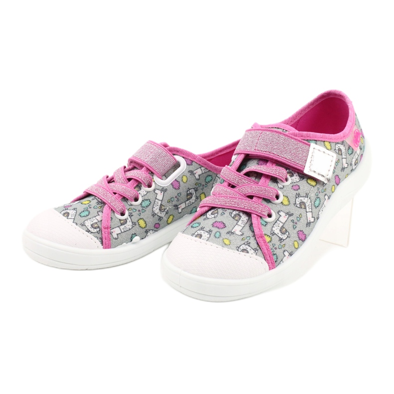 Befado children's shoes 251X158 pink silver grey multicolored 2