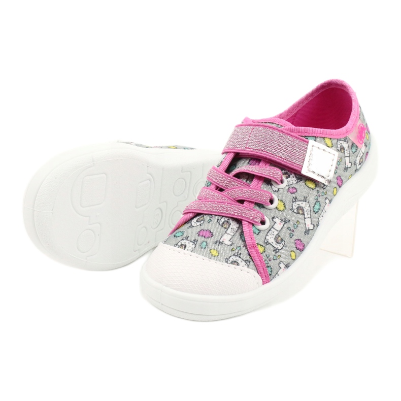 Befado children's shoes 251X158 pink silver grey multicolored 3