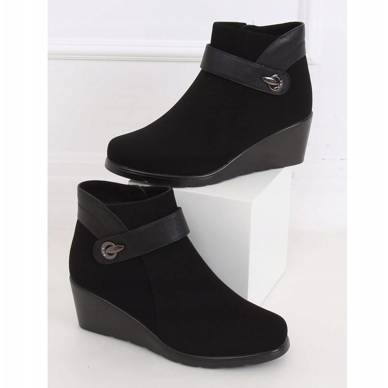 Black Ankle boots black 862 Black 1