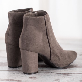 Goodin Elegant Boots In Spitz grey 2