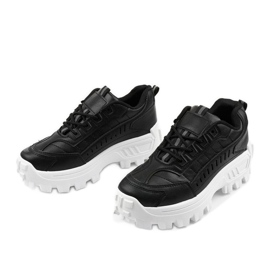 Black trendy Pereipheme sports shoes 2 Black trendy Pereipheme sports shoes 2