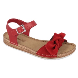 Comfort Inblu women's shoes 158D117 red 1