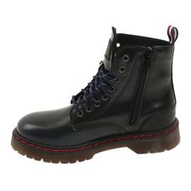 Lee Cooper Boots LCJPL-20-01-014 Navy black navy blue 1