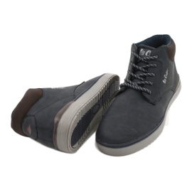 Lee Cooper LCJ-20-29-063B men's shoe brown navy blue 3