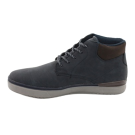 Lee Cooper LCJ-20-29-063B men's shoe brown navy blue 1