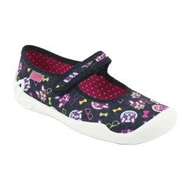 Befado children's shoes 114X359 navy blue pink multicolored 2 Befado children's shoes 114X359 navy blue pink multicolored 2