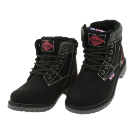 Children's trappers tied on a black lee cooper zipper 2 Children's trappers tied on a black lee cooper zipper 2