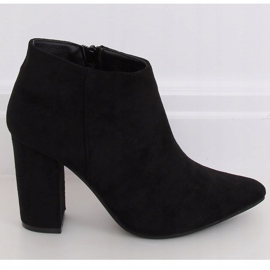 Shoes on the post black G-7668 Black 1