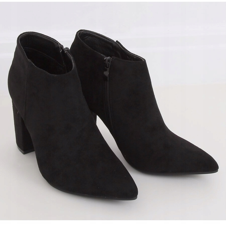 Shoes on the post black G-7668 Black 2