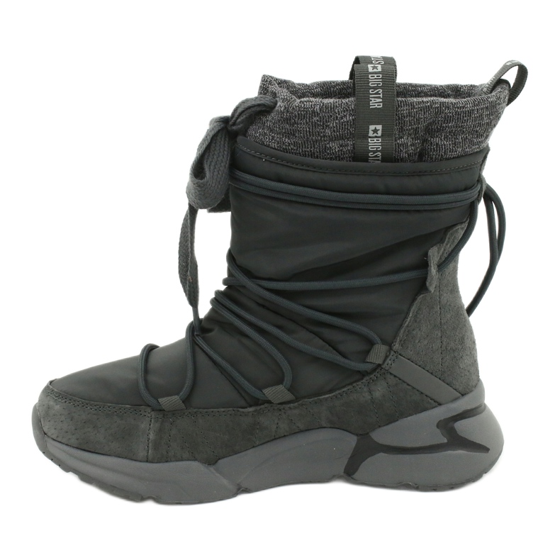 Big Star Sport Snow Boots On Fur grey 1 Big Star Sport Snow Boots On Fur grey 1