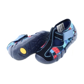 Befado children's shoes 190P095 red navy blue blue 4