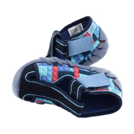 Befado children's shoes 190P095 red navy blue blue 5