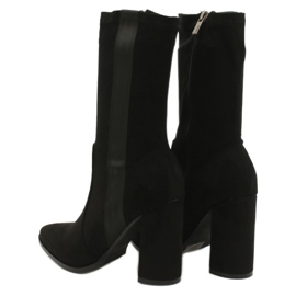 Big Star Women's boots on the post GG274397 black 5