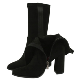 Big Star Women's boots on the post GG274397 black 6