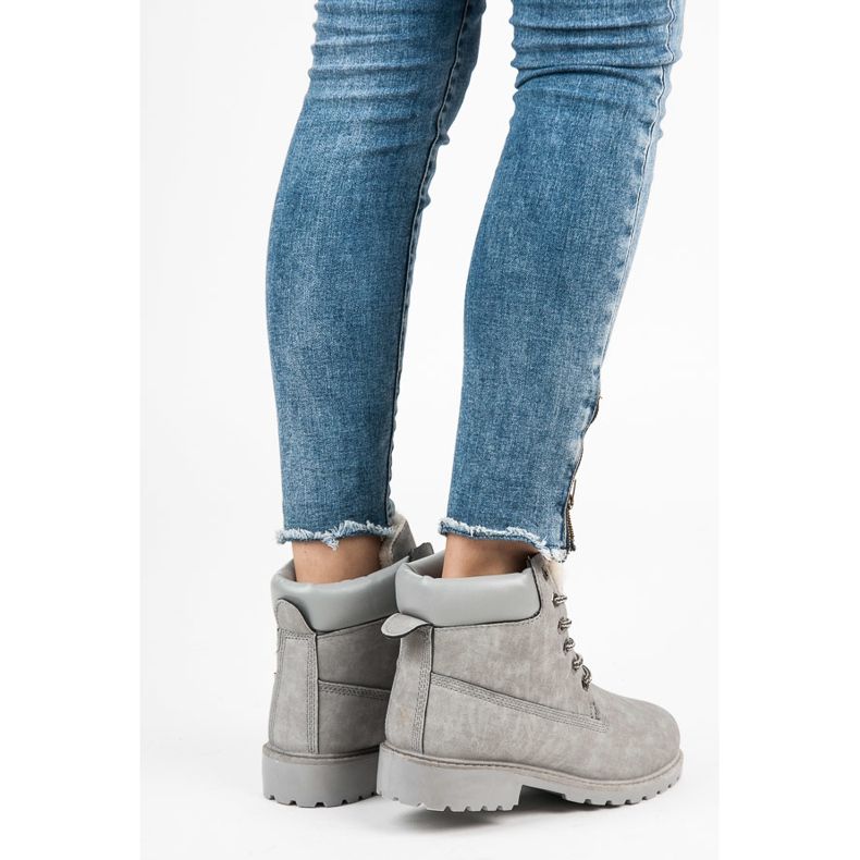 Seastar Dark gray Tied Trappers grey 1