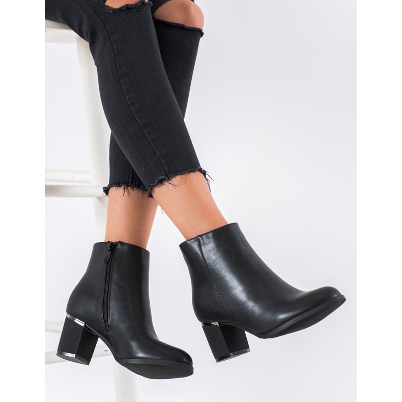 SHELOVET Stylish Black Boots 1
