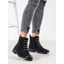 SHELOVET Comfortable women's boots black 2