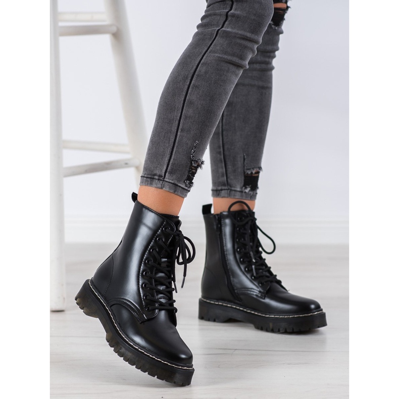 SHELOVET Black Boots 2