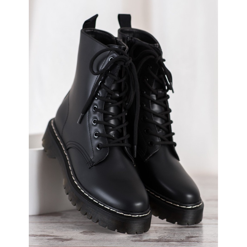 SHELOVET Black Boots 1