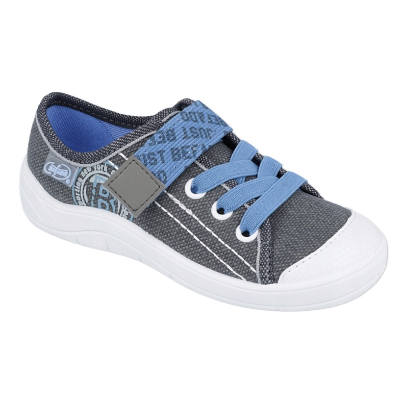 Befado children's shoes 251X129 blue grey 1