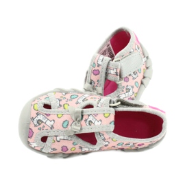 Befado children's shoes 190P099 pink grey 5