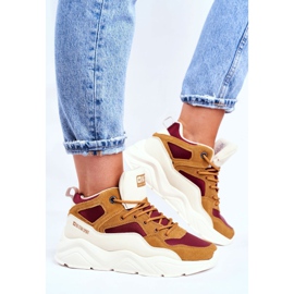Women's Sport Shoes Big Star Beige GG274646 1