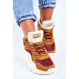 Women's Sport Shoes Big Star Beige GG274646 2