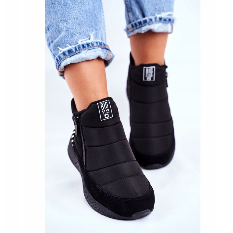 Women's youth snow boots Big Star Black GG274470 2 Women's youth snow boots Big Star Black GG274470 2