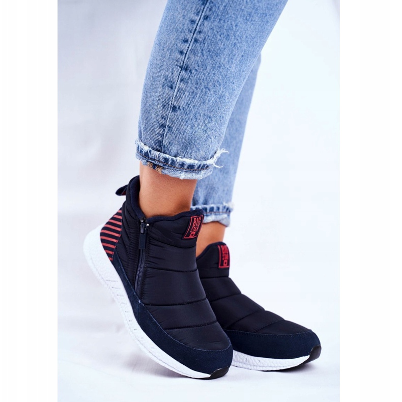 Women's youth snow boots Big Star Navy Blue GG274471 1 Women's youth snow boots Big Star Navy Blue GG274471 1