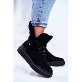 Women's snow boots Big Star Black GG274990 1