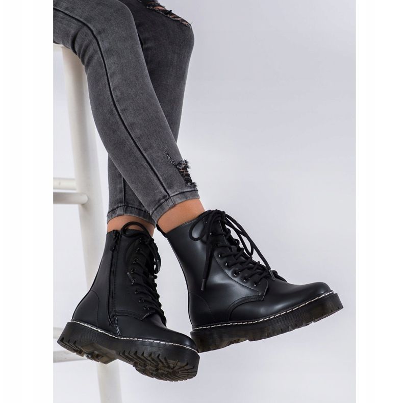 SHELOVET Boots On The Slider black 2