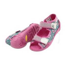 Befado children's shoes 242P107 pink silver multicolored 3