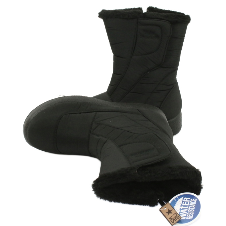 Evento Women's Water Resistance 9SN26-1468 snow boots black 6