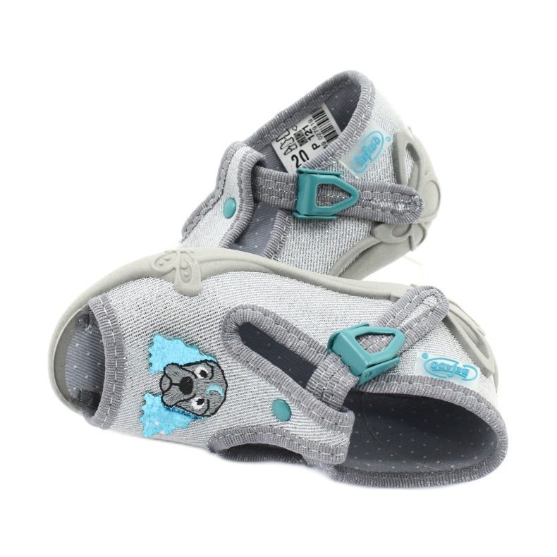 Befado children's shoes 213P121 blue silver 5 Befado children's shoes 213P121 blue silver 5