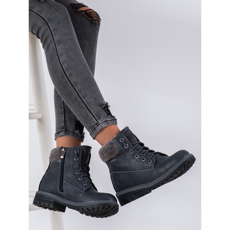 Goodin Navy Blue Trappers 1 Goodin Navy Blue Trappers 1